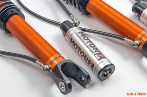 Toyota GR Supra Suspension Lift Kit - Front + Rear - Moton - 2-Way Adjustable Coilovers - `19-`27